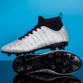 Men's High-Top Soccer Cleats for Firm Ground
